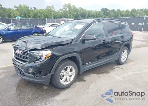 2021 GMC Terrain Awd Sle из США, поврежденный, VIN 3GKALTEV5ML345992